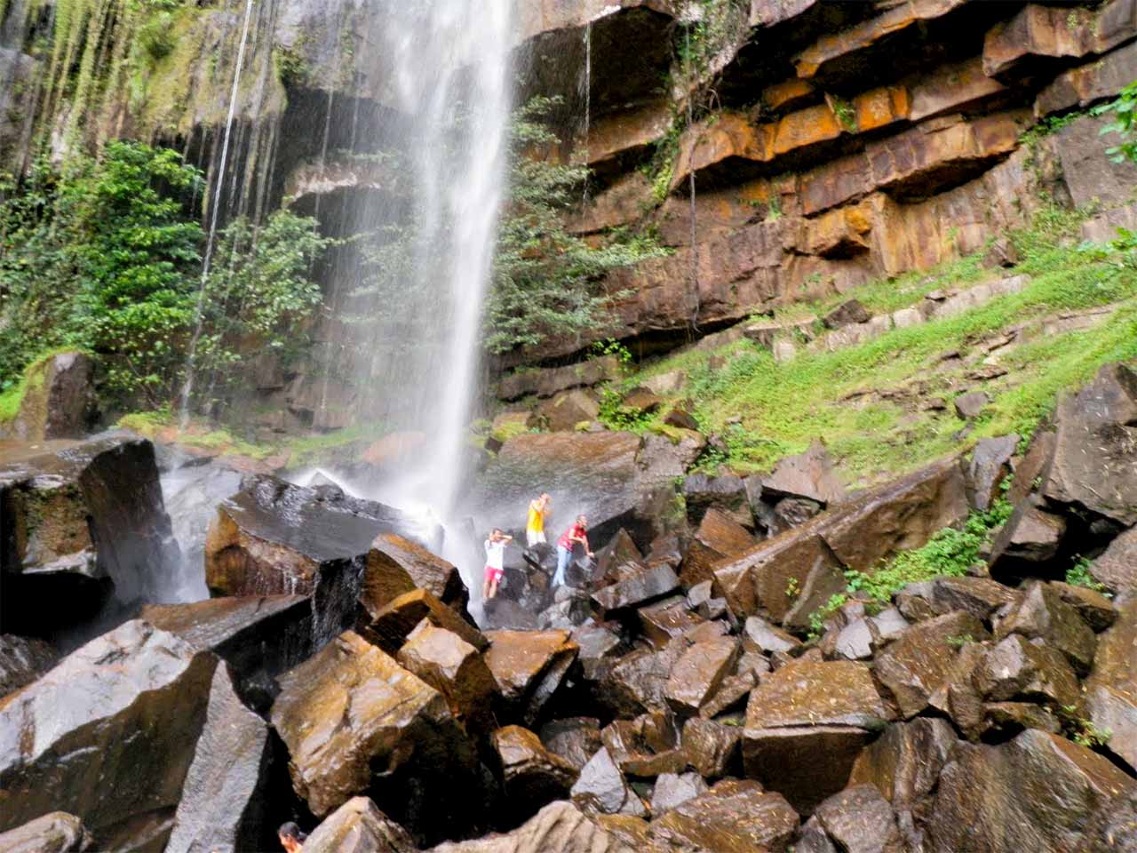 Chambok Waterfall Cambodia
